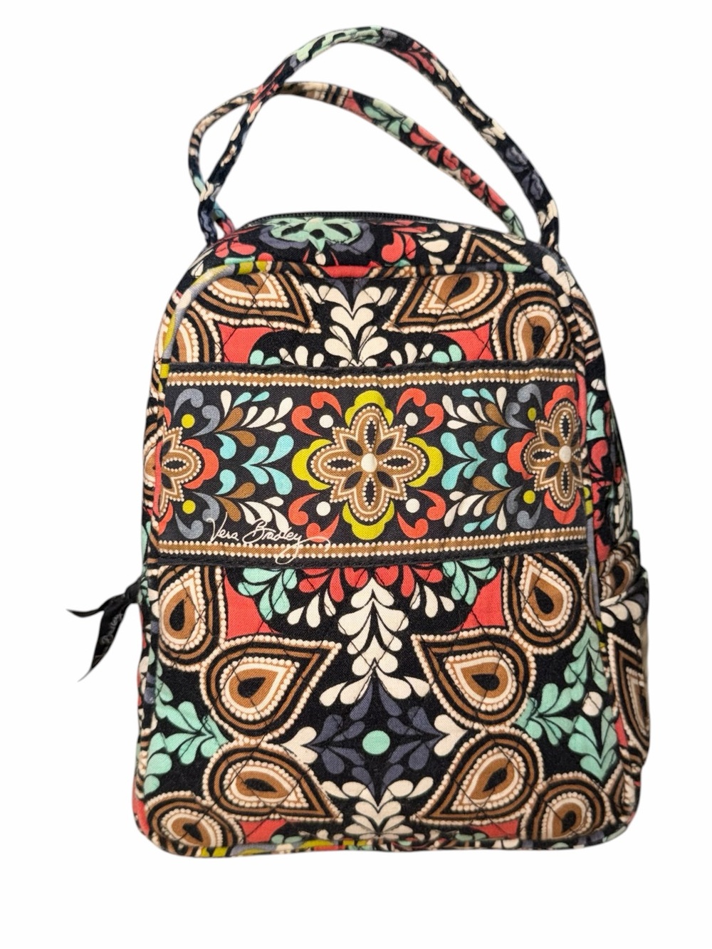 Vera Bradley Multicolor Floral Paisley Lunch Box